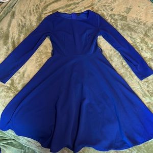 Women’s blue dress